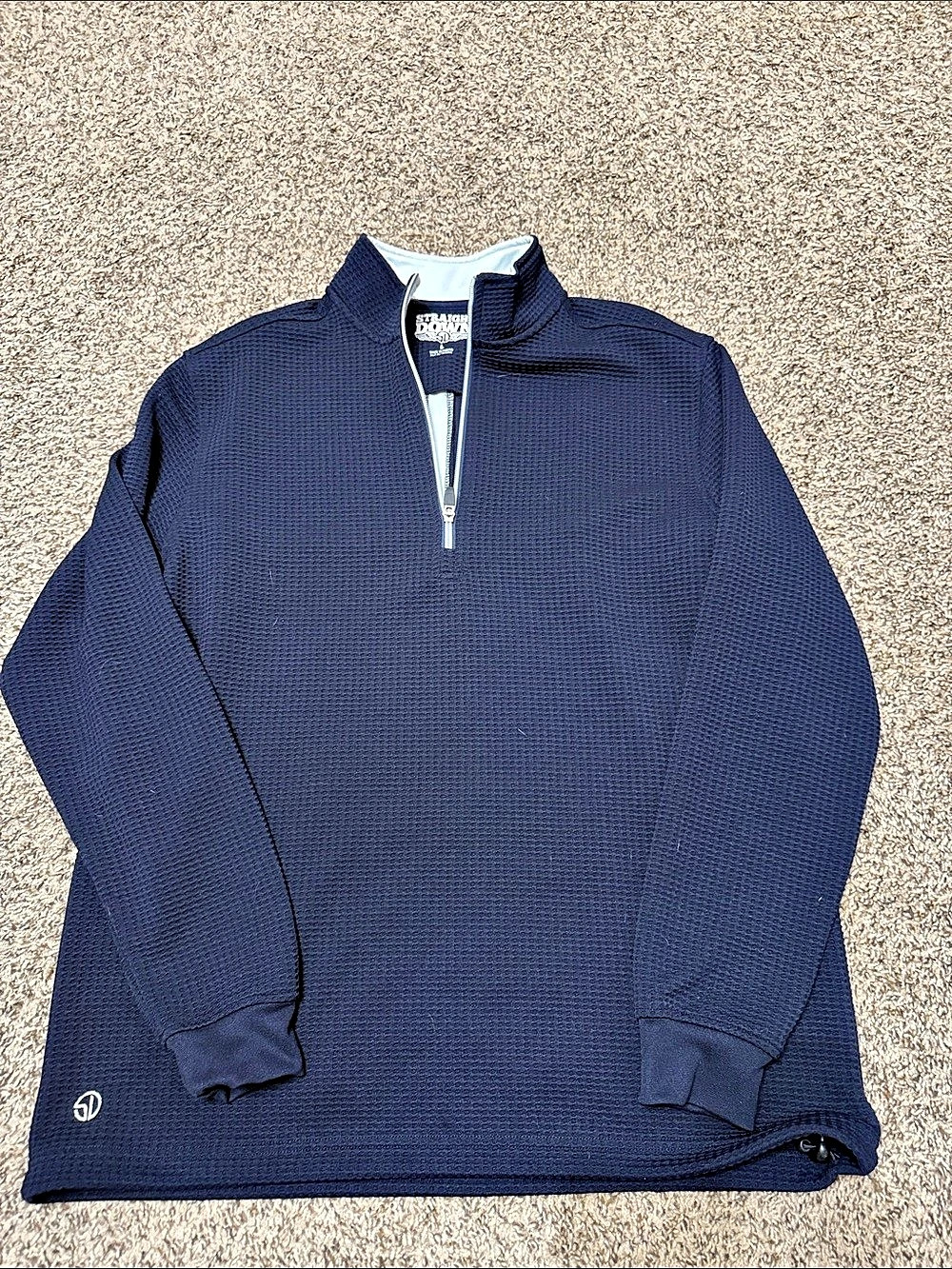 Straight Down Quarter Zip Men's Pullover